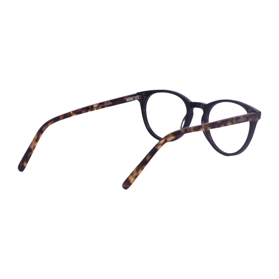 LENTES GERONA DE ACETATO COLOR NEGRO - GER-018 - Vista 4