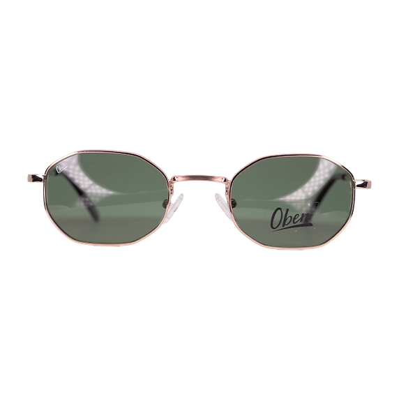 LENTES DE SOL OBEN DE METAL COLOR DORADO – SOL-11