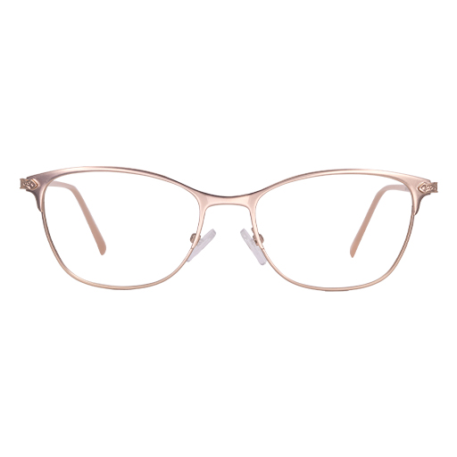 LENTES GLOOWY DE METAL COLOR ORO ROSA – GLW CR – 03