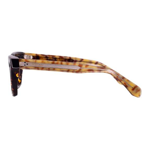 LENTES GERONA GLAM DE ACETATO COLOR NEGRO/DEMI - GER FS- 003 - Vista 3