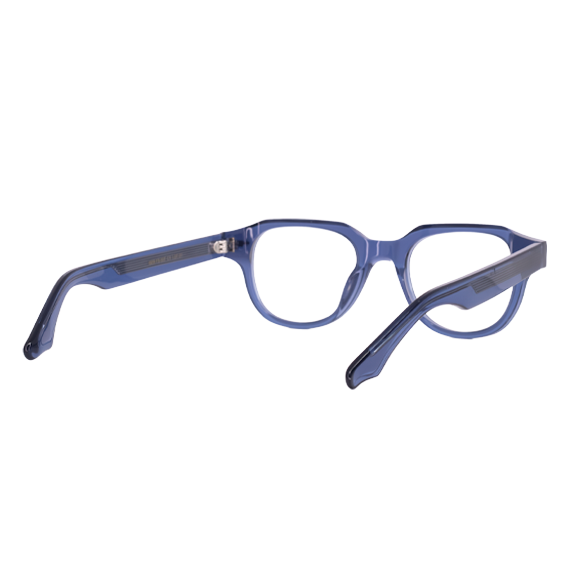LENTES GERONA GLAM DE ACETATO COLOR AZUL/CRISTAL - GER FS- 007 - Vista 4