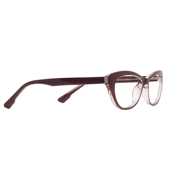 LENTES BRANA DE PASTA COLOR CAFÉ/CRISTAL - BRN-097 - Vista 2