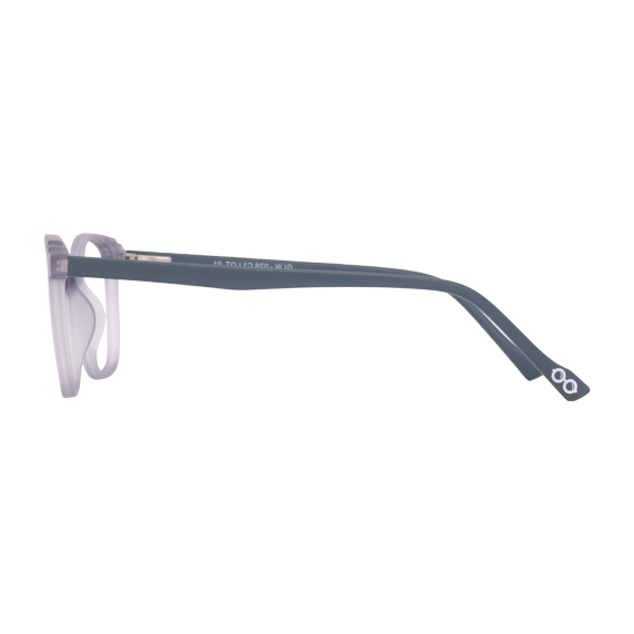 LENTES GLOOWY DE PASTA COLOR AZUL/CRISTAL - GLW - 028 - Vista 3