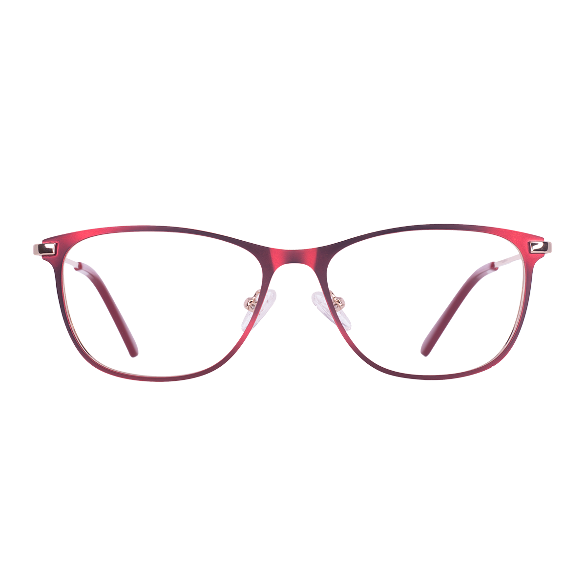 LENTES GERONA DE METAL COLOR VINO- GER- 034 - Vista 1