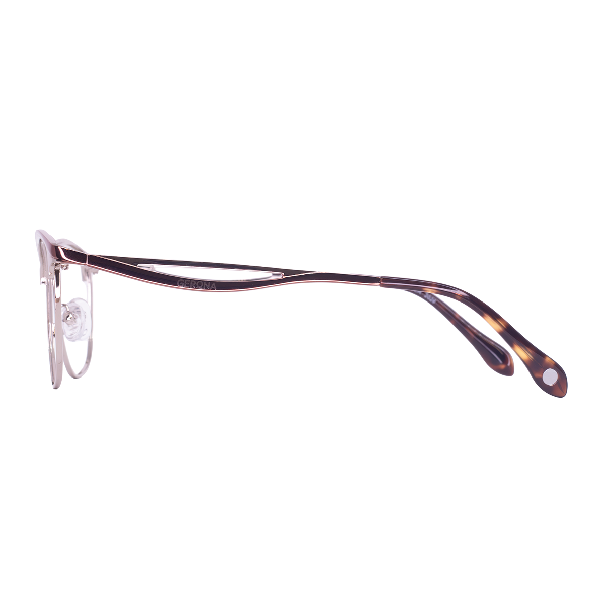 LENTES GERONA DE METAL COLOR PLATA- GER- 033 - Vista 4