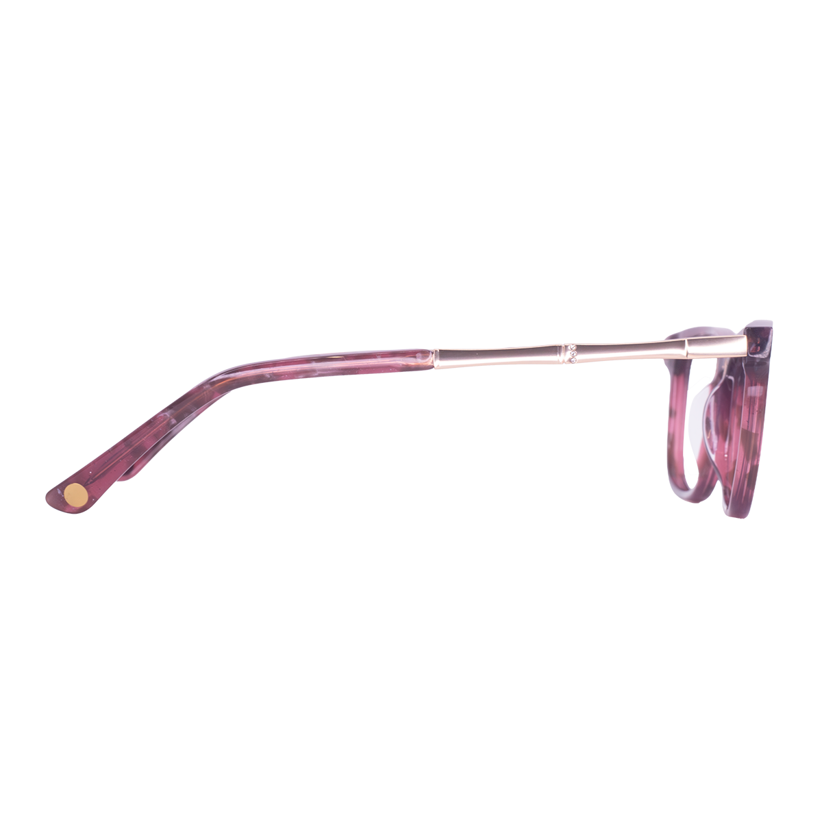 LENTES GERONA DE ACETATO COLOR DEMI ROJO- GER- 035 - Vista 2