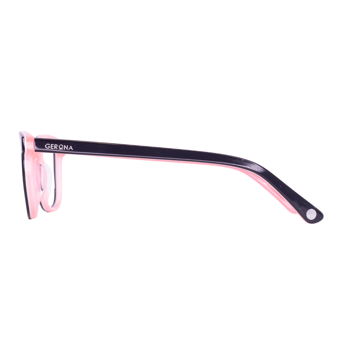 LENTES GERONA DE ACETATO COLOR NEGRO- GER- 036 - Vista 4