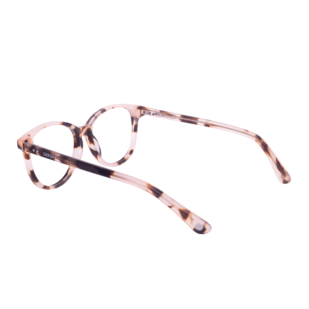 LENTES GERONA DE ACETATO COLOR DEMI BEIGE- GER- 029 - Vista 4