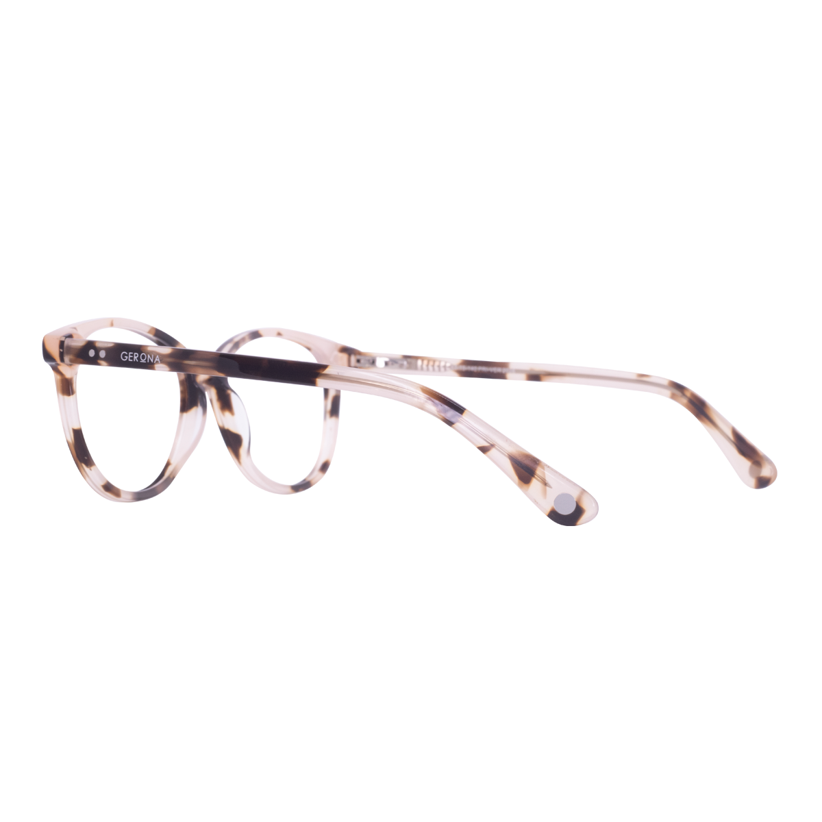 LENTES GERONA DE ACETATO COLOR DEMI BEIGE- GER- 029 - Vista 3