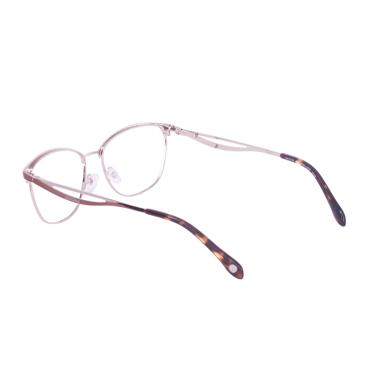 LENTES GERONA DE METAL COLOR PLATA- GER- 033 - Vista 3