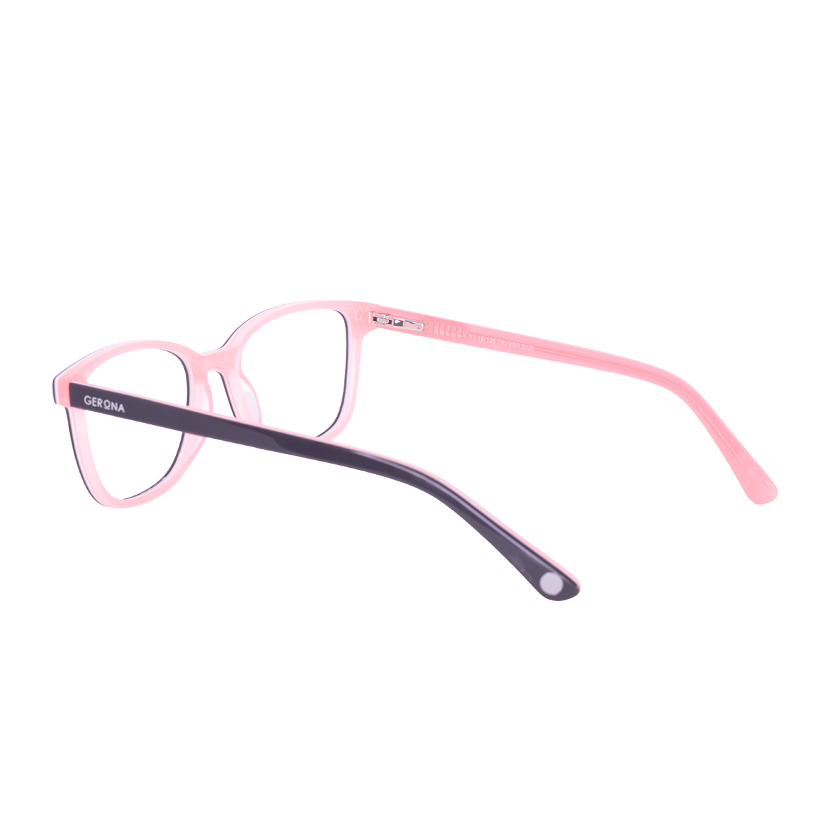 LENTES GERONA DE ACETATO COLOR NEGRO- GER- 036 - Vista 3