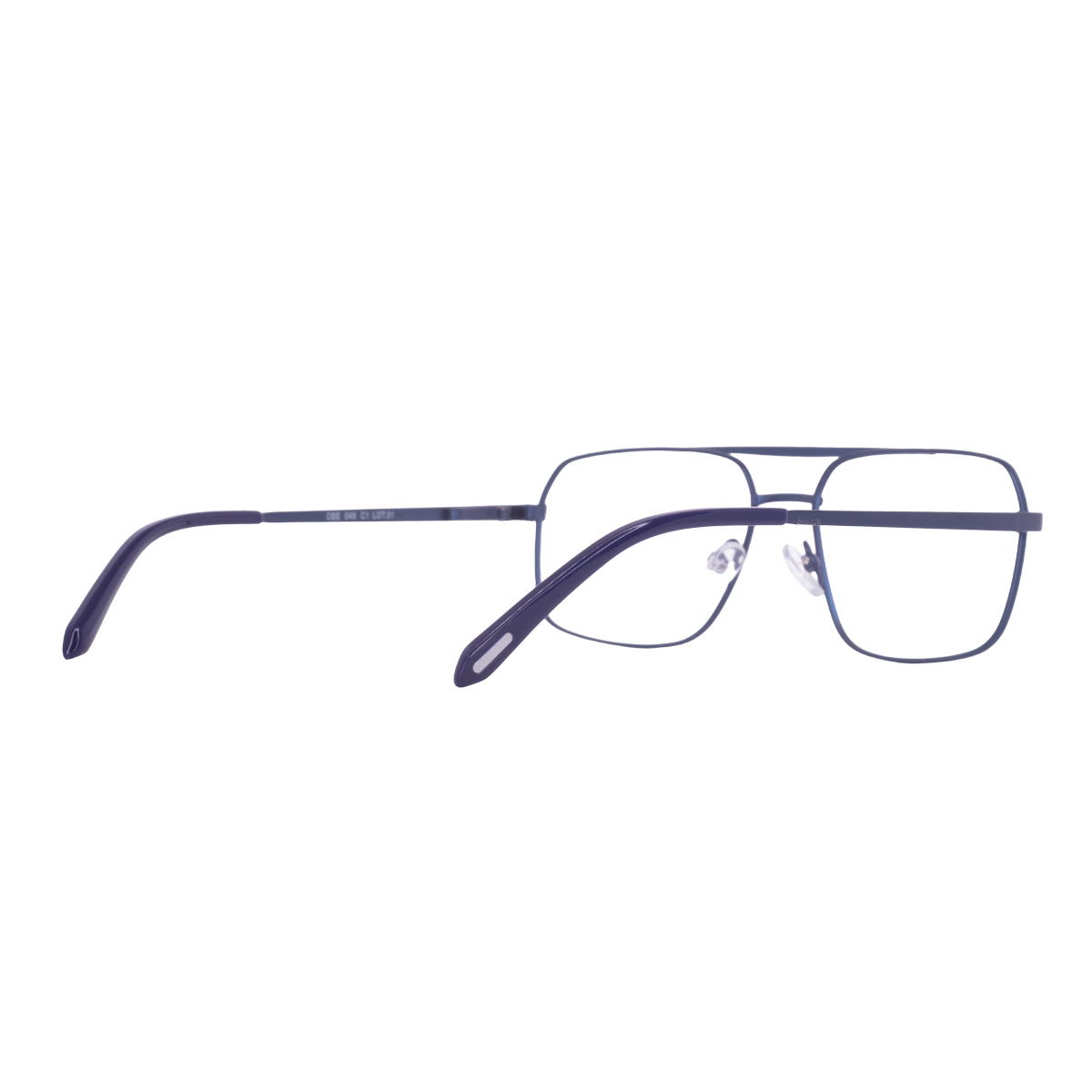 LENTES OBEN DE METAL COLOR AZUL MARINO- OBE- 049 - Vista 2