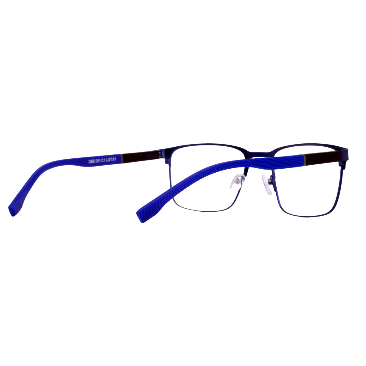 LENTES OBEN DE METAL COLOR AZUL- OBE- 051 - Vista 2