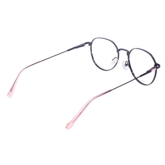 LENTES HAZEN DE METAL COLOR NEGRO/ ROSA- HZN CR-001 - Vista 4